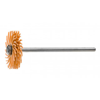HATHO - Brossette de polissage en polyamide avec abrasif intégré, extra fin