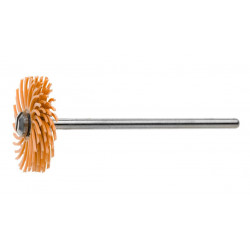 HATHO - Brossette de polissage en polyamide avec abrasif intégré, extra fin