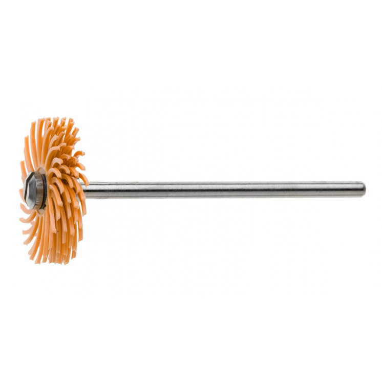 HATHO - Brossette de polissage en polyamide avec abrasif intégré, extra fin