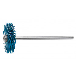 HATHO - Brossette de polissage en polyamide avec abrasif intégré, fin