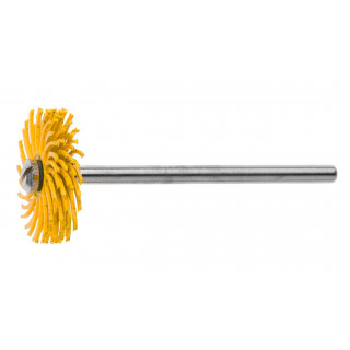 HATHO - Brossette de polissage en polyamide avec abrasif intégré, grossier
