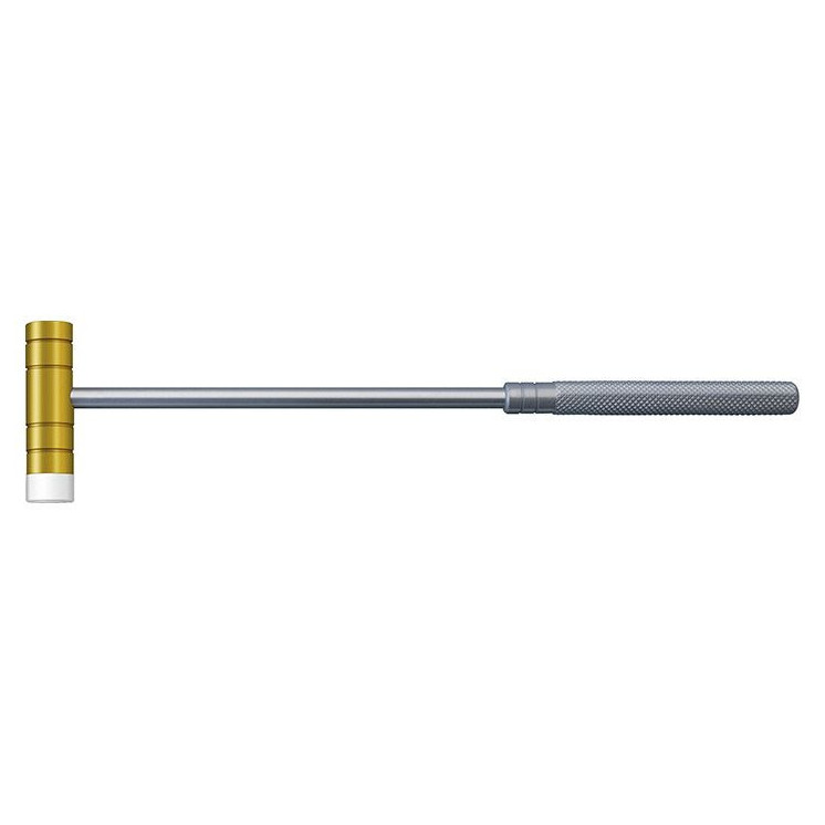 BECO TECHNIC - Marteau en aluminium, tête laiton et nylon