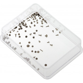 BECO TECHNIC - Boîte de 144 vis pour mouvements et brides de piles