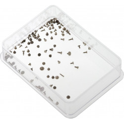 BECO TECHNIC - Boîte de 144 vis pour mouvements et brides de piles