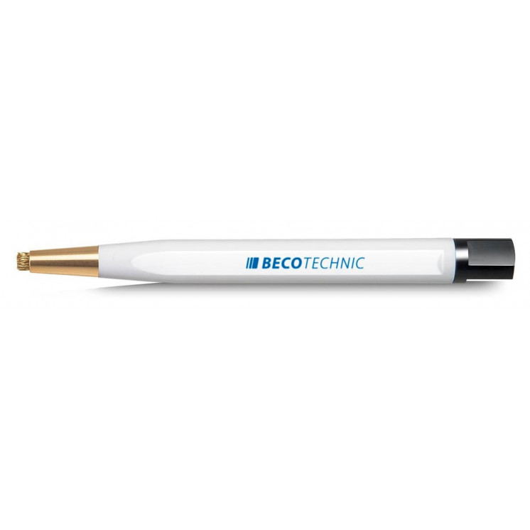 BECO TECHNIC - Gratte-brosse avec pointe en fibre de laiton Ø4mm, longueur 120mm (207310)