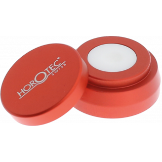 HOROTEC - Huilier en aluminium eloxé avec godets en céramique, rouge, petit