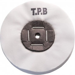 MERARD - Disque de polissage TPB en coton, blanc, Ø100x10mm