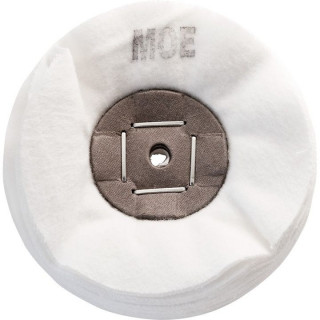 MERARD - Disque de finition MOE en coton, blanc, Ø100x20mm