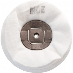 MERARD - Disque de finition MOE en coton, blanc, Ø100x20mm