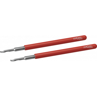 HOROTEC - Paire de leviers pour aiguilles avec embouts de 2.5 mm + 2x protège cadran