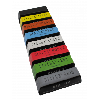 PACK DIALUX - Assortiment de 8 pâtes à polir pour tous métaux