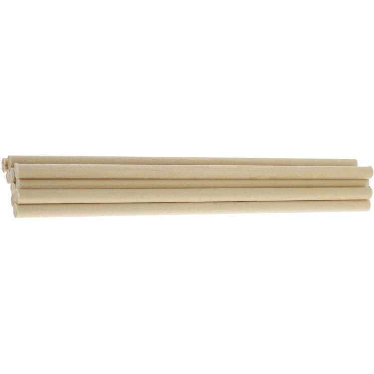 HOROTEC - Chevilles de bois de tilleul pour nettoyage et polissage, Ø 2 à 6 mm (au choix)