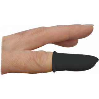 HOROTEC - Doigtiers antistatiques (ESD) en latex noir 100% naturel sans poudre
