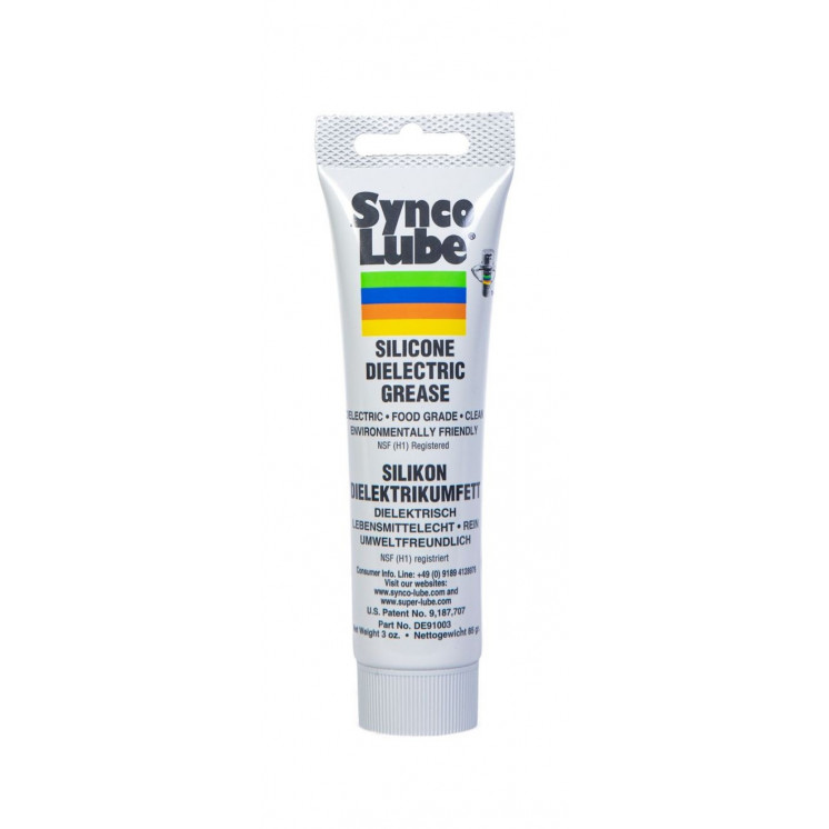 SYNCO LUBE - 91003 - Graisse lubrifiante diélectrique au silicone, tube de 85g