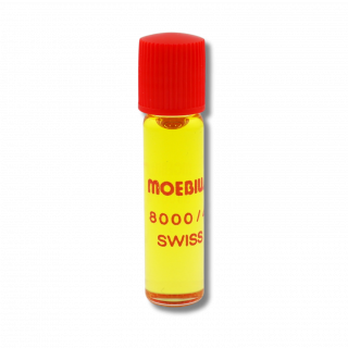 MOEBIUS - 8000 - Huile naturelle universelle pour l'horlogerie et la micro-mécanique, 1ml