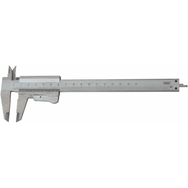 HOROTEC - Pied à coulisse à vernier, en acier trempé