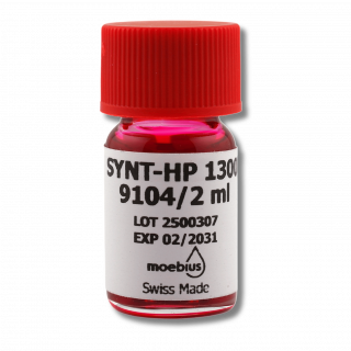 MOEBIUS - 9104 Synt-HP 1300 - Huile de synthèse haute pression pour la mécanique de précision, 2ml