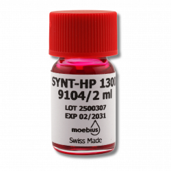 MOEBIUS - 9104 Synt-HP 1300 - Huile de synthèse haute pression pour la mécanique de précision, 2ml