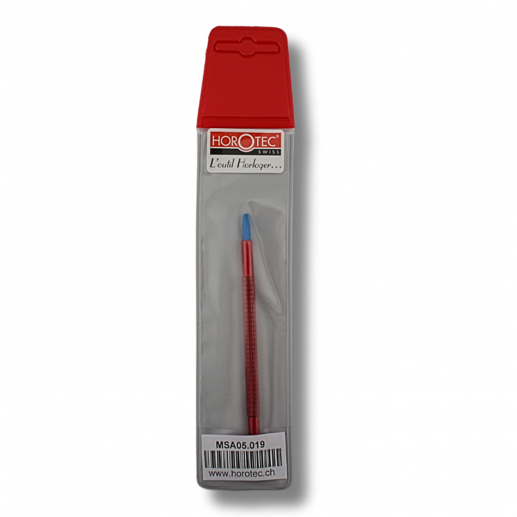 HOROTEC - Outil pour poser les aiguilles avec embouts en Delrin® Ø0.65/Ø1.10mm