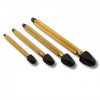 HOROTEC - Assortiment de mandrins en laiton avec tête carrée, 4 pièces