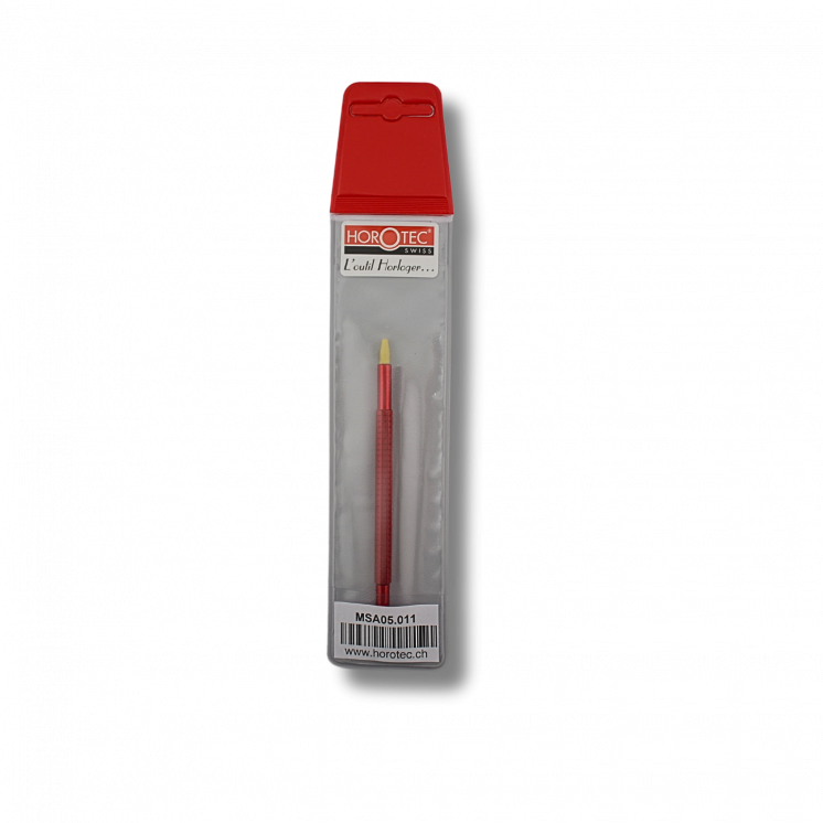 HOROTEC - Outil pour poser les aiguilles avec embouts en Delrin® Ø0.80mm/Sans trou