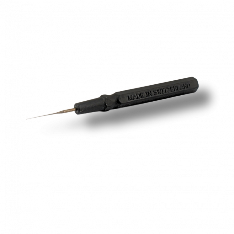 BERGEON - Pique-huile d'horloger plastique, fin, noir (30102-NN)